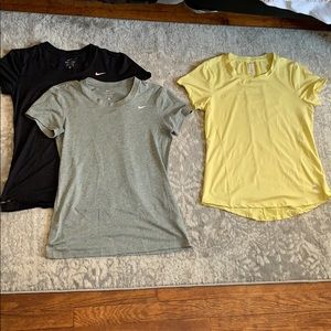 3 work out shirts